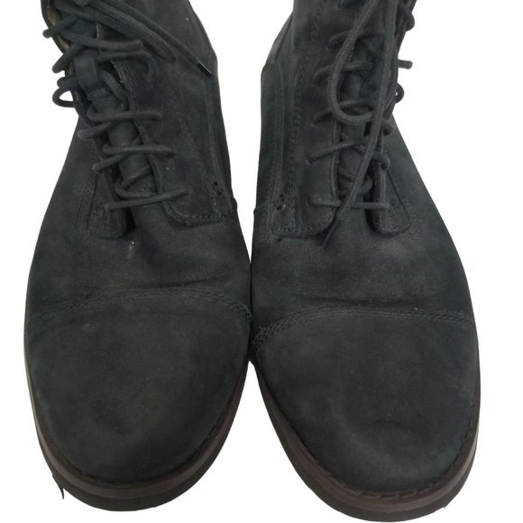 Sebago Mens 9.5M Black Suede Leather Waterproof Lace Up Rutland Chukka Boots main image 6
